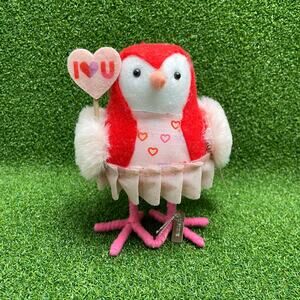 Spritz Holiday Valentine's Day Aerial Featherly Friends Bird Figure NWT